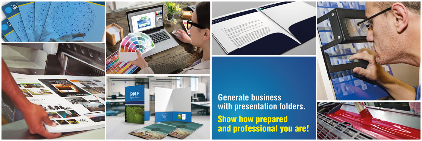 Presentation Folders - About Us