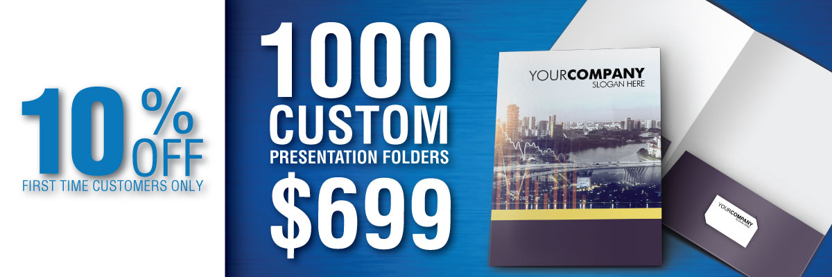 custom presentation folders canada